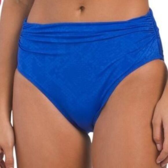Profile By Gottex NWT Sz 16 Royal Blue  Under My Skin Swim Bottom - Picture 1 of 6
